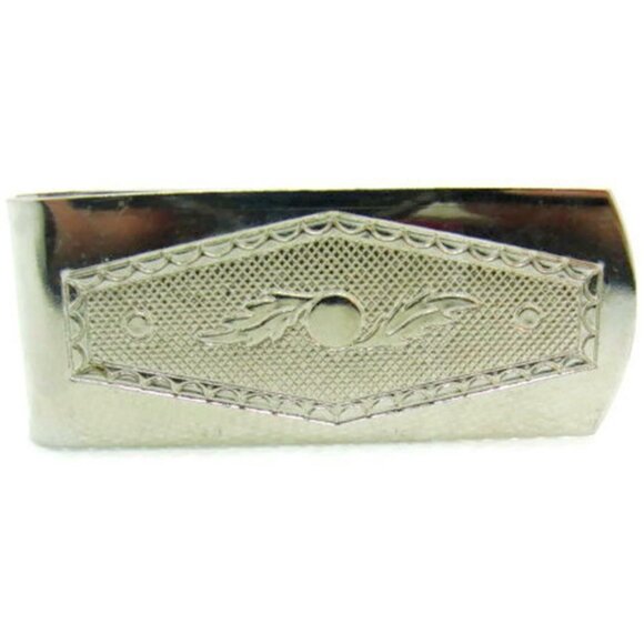 Money Clip Stainless Steel Silver Tone Wallet Credit Card ID Cash Holder Men - Picture 1 of 9